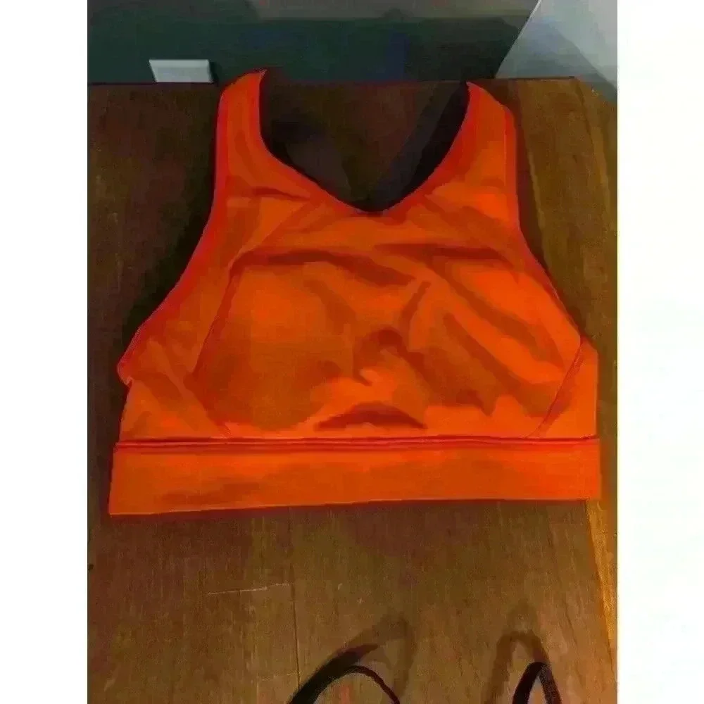 Women's Athleta Sports Bra XS Orange Purple and Victoria sport bra black small - Picture 7 of 8